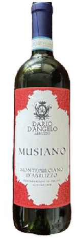 ＜Dario D’angelo＞MUSIANO Montepulciano d’Abruzzo D.O.C.