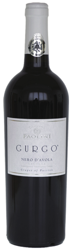 ＜CANTINE PAOLINI＞GURGO’ Nero d’Avola Sicilia D.O.C.